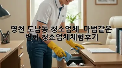 영천 도남동 청소업체 ✨ 마법같은 변화! #청소업체체험후기