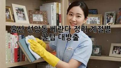 울산 선암동 베란다 정리, ✨계절별 꿀팁 대방출!✨